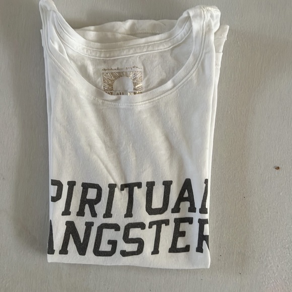 Spiritual Gangster White Muscle Tee - Picture 3 of 3